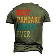 Best Pancake Maker Ever Baking For Baker Dad Or Mom Men's 3D Print Graphic Crewneck Short Sleeve T-shirt Army Green
