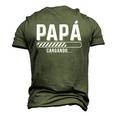 Camiseta En Espanol Para Nuevo Papa Cargando In Spanish Men's 3D T-Shirt Back Print Army Green