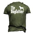 Cane Corso The Dogfather Pet Lover Men's 3D T-Shirt Back Print Army Green