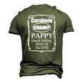 Mens Cornhole Champion Boss Of The Toss Pappy Men's 3D T-Shirt Back Print Army Green