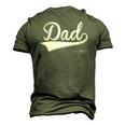 Dad Est 2015 Fathers Day Birthday Daddy Established 2015 Men's 3D T-Shirt Back Print Army Green Dad Est 2015 Fathers Day Birthday Daddy Established 2015 Men's 3D T-Shirt Back Print Army Green