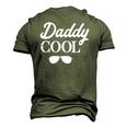 Mens Daddy Cool With Sunglasses Graphics Men's 3D T-Shirt Back Print Army Green