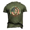Drinkin Like Lincoln Men Women Friends Men's 3D T-Shirt Back Print Army Green