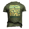Dubrovnik Croatian Pride Croatia Dubrovnik City Men's 3D T-Shirt Back Print Army Green