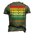 Enough End Gun Violence Awareness Day Wear Orange Men's 3D T-Shirt Back Print Army Green
