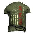 Fathers Day Best Dad Ever With Us Men's 3D Print Graphic Crewneck Short Sleeve T-shirt Army Green