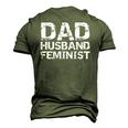 Feminist Dad Quote Fathers Day Dad Husband Feminist Men's 3D T-Shirt Back Print Army Green Feminist Dad Quote Fathers Day Dad Husband Feminist Men's 3D T-Shirt Back Print Army Green