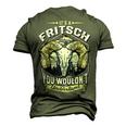 Fritsch Name Shirt Fritsch Family Name V3 Men's 3D Print Graphic Crewneck Short Sleeve T-shirt Army Green