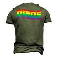 Gay Pride Lgbt Lgbtq Awareness Month 2022 Men's 3D T-Shirt Back Print Army Green