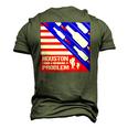 Houston I Have A Drinking Problem 4Th Of July Men's 3D T-Shirt Back Print Army Green