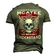 Mcatee Name Shirt Mcatee Family Name V3 Men's 3D Print Graphic Crewneck Short Sleeve T-shirt Army Green
