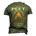 Peet Name Shirt Peet Family Name V3 Men's 3D Print Graphic Crewneck Short Sleeve T-shirt Army Green