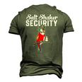 Pirate Parrot I Salt Shaker Security Men's 3D T-Shirt Back Print Army Green