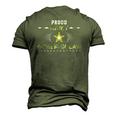 Mens Proud Army Father-In-Law Camouflage Graphics Army Men's 3D T-Shirt Back Print Army Green