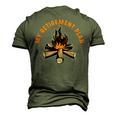 My Retirement Plan Hiking Grandfather Camping Grandkids Men's 3D T-shirt Back Print Army Green