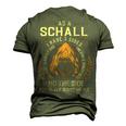 Schall Name Shirt Schall Family Name V3 Men's 3D Print Graphic Crewneck Short Sleeve T-shirt Army Green