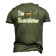 The Scotch Father Whiskey Lover From Her Classic Men's 3D T-Shirt Back Print Army Green