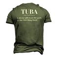 Tuba Definition Funny Marching Band Camp Gift T Shirt Men's 3D Print Graphic Crewneck Short Sleeve T-shirt Army Green