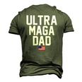 Ultra Maga Dad Ultra Maga Republicans Dad Men's 3D T-Shirt Back Print Army Green