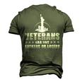 Veteran Veterans Are Not Suckers Or Losers 320 Navy Soldier Army Military Men's 3D Print Graphic Crewneck Short Sleeve T-shirt Army Green