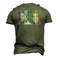 Wham Freedom Music Lover Men's 3D T-Shirt Back Print Army Green