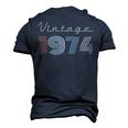 1974 Birthday Vintage 1974 Men's 3D T-shirt Back Print Navy Blue
