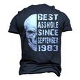 1983 September Birthday V2 Men's 3D T-shirt Back Print Navy Blue