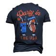 4Th Of July For Hotdog Lover Party In The Usa Men's 3D T-Shirt Back Print Navy Blue 4Th Of July For Hotdog Lover Party In The Usa Men's 3D T-Shirt Back Print Navy Blue