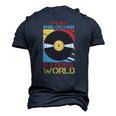 Mens Im An Analog Man In A Digital World Vinyl Vintage Music Men's 3D T-Shirt Back Print Navy Blue
