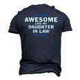 Awesome Like My Daughter In Law V2 Men's 3D T-Shirt Back Print Navy Blue