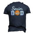 Basketball Senior Dad Class Of 2022 Senior Daddy Men's 3D T-Shirt Back Print Navy Blue