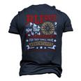 Blessed Are The Curious Us National Parks Hiking & Camping Men's 3D T-Shirt Back Print Navy Blue
