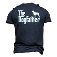Cane Corso The Dogfather Pet Lover Men's 3D T-Shirt Back Print Navy Blue