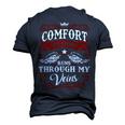 Comfort Name Shirt Comfort Family Name Men's 3D Print Graphic Crewneck Short Sleeve T-shirt Navy Blue