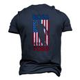 Cornhole S For Men Boss Of The Toss 4Th Of July Men's 3D T-Shirt Back Print Navy Blue