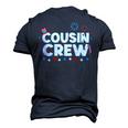 Cousin Crew 4Th Of July Patriotic American Family Matching V9 Men's 3D T-shirt Back Print Navy Blue