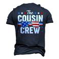 Cousin Crew 4Th Of July Patriotic American Matching Men's 3D T-Shirt Back Print Navy Blue