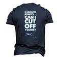 If You Cut Off My Reproductive Rights Can I Cut Off Yours Men's 3D T-Shirt Back Print Navy Blue