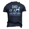 Dad Of A Dalmatian That Is Sometimes An Asshole Men's 3D T-Shirt Back Print Navy Blue