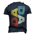 Mens Dada Fathers Day Men's 3D T-Shirt Back Print Navy Blue