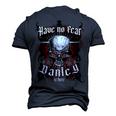 Danley Name Shirt Danley Family Name V4 Men's 3D Print Graphic Crewneck Short Sleeve T-shirt Navy Blue