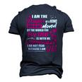I Am The Daughter Of A King Fathers Day For Women Men's 3D T-Shirt Back Print Navy Blue