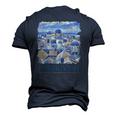 Dubrovnik Croatian Pride Croatia Dubrovnik City Men's 3D T-Shirt Back Print Navy Blue