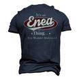 Enea Shirt Personalized Name T Shirt Name Print T Shirts Shirts With Name Enea Men's 3D T-shirt Back Print Navy Blue