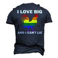 Equality Gay Pride 2022 Rainbow Lgbtq Flag Love Is Love Wins Men's 3D T-Shirt Back Print Navy Blue