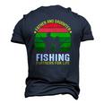 Father And Daughter Fishing Partners Father And Daughter Fishing Partners For Life Fishing Lovers Men's 3D T-Shirt Back Print Navy Blue