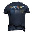 Father Grandpa Best Dad Ever Guitar Chords Musician Funny S Dayidea T 530 Family Dad Men's 3D Print Graphic Crewneck Short Sleeve T-shirt Navy Blue