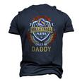 My Favorite Volleyball Player Calls Me Daddy Fathers Day Men's 3D T-Shirt Back Print Navy Blue