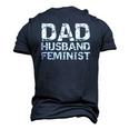 Feminist Dad Quote Fathers Day Dad Husband Feminist Men's 3D T-Shirt Back Print Navy Blue Feminist Dad Quote Fathers Day Dad Husband Feminist Men's 3D T-Shirt Back Print Navy Blue