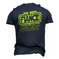 Fiance The Best In The Galaxy Men's 3D T-Shirt Back Print Navy Blue